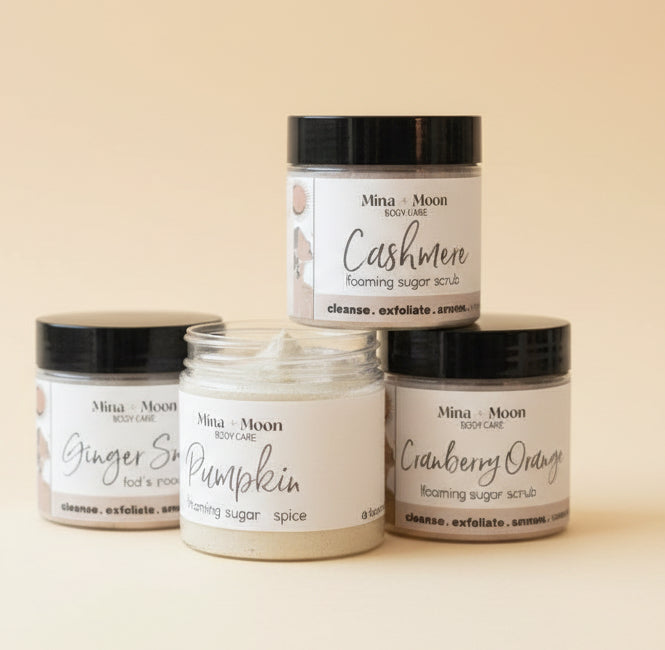 MINI SUGAR SCRUB | cleanse . exfoliate . smooth