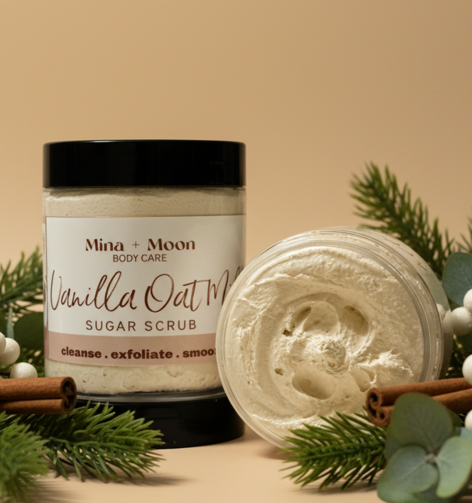 FOAMING SUGAR SCRUB | cleanse . exfoliate . smooth