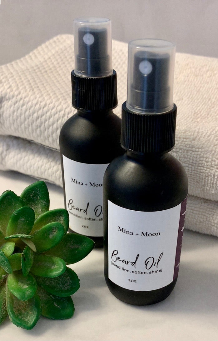 BEARD OIL | moisturize . soften . shine