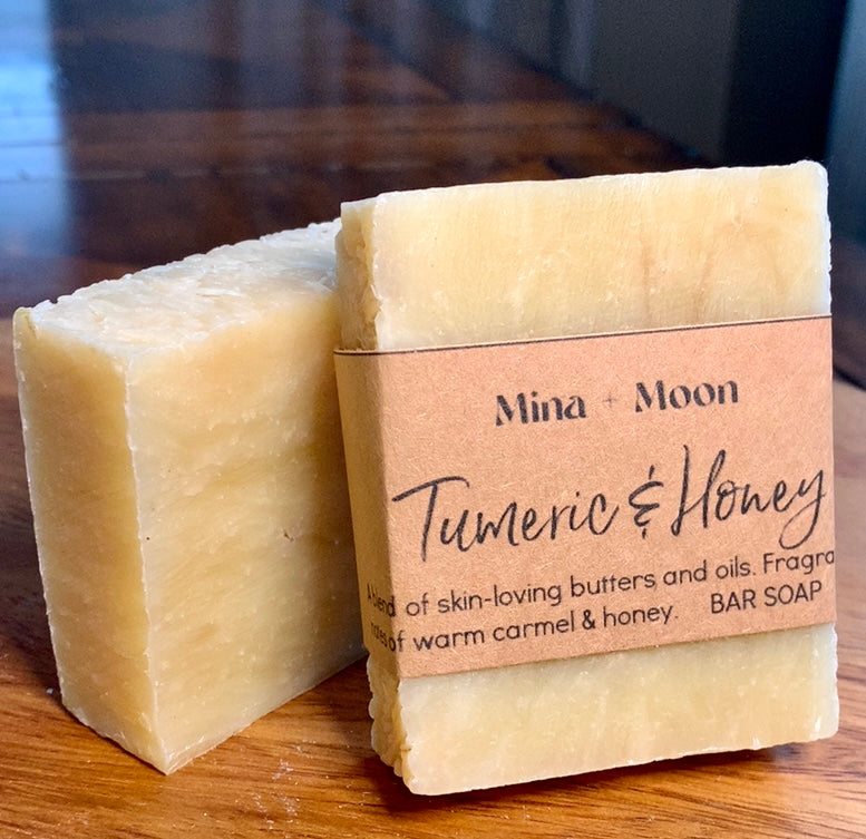 TUMERIC & HONEY | face + body bar soap