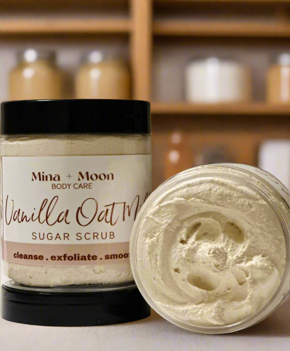 FOAMING SUGAR SCRUB | cleanse . exfoliate . smooth
