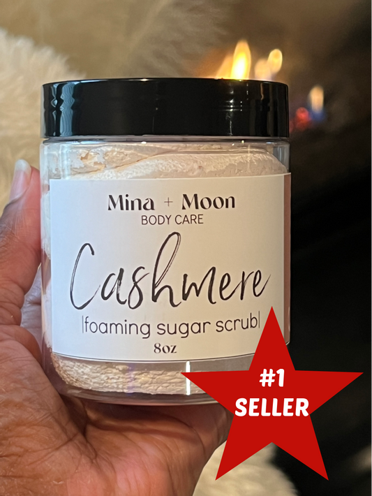 FOAMING SUGAR SCRUB | cleanse . exfoliate . smooth