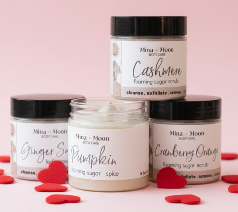 MINI SUGAR SCRUB | cleanse . exfoliate . smooth