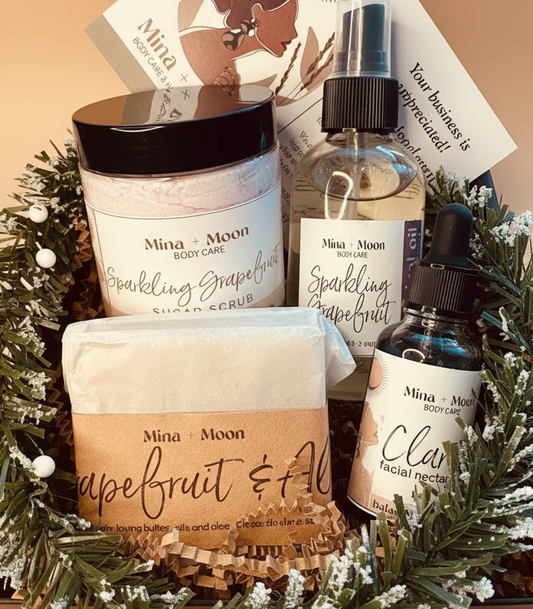 PAMPER BUNDLE | grapefruit + clarity