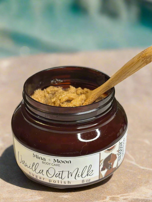SUGAR POLISH | exfoliate .  polish . intense moisture