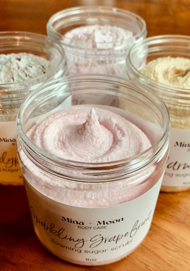 FOAMING SUGAR SCRUB | cleanse . exfoliate . smooth