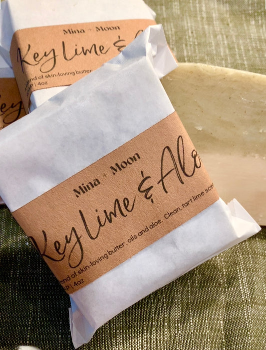 KEY LIME & ALOE | bar soap